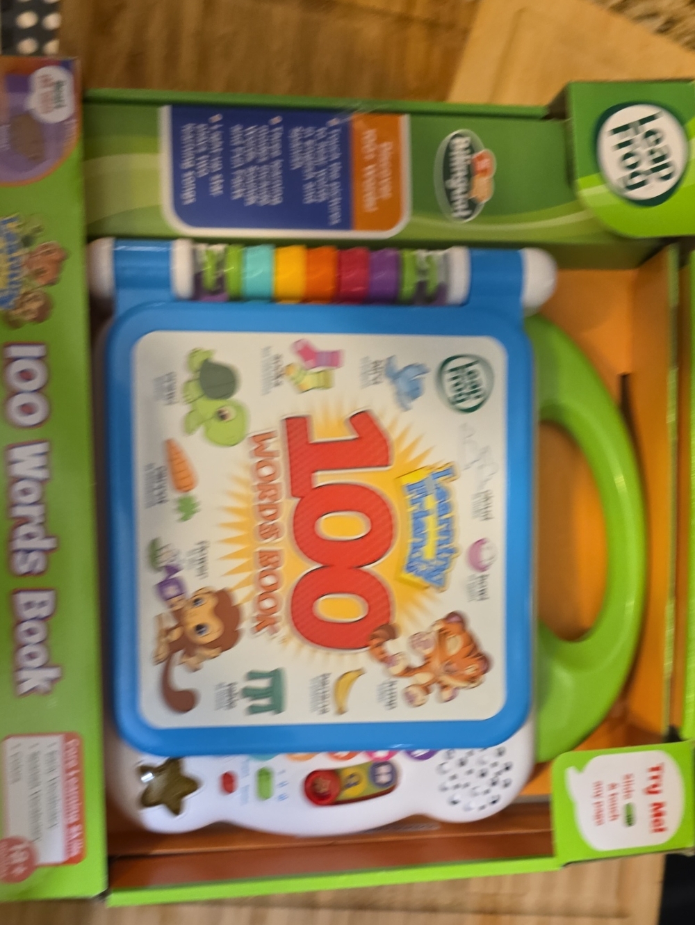 100 Words Book Kids Toy - Blue and Green Leap Frog